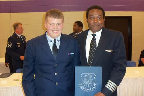 Cadet Tommy Pyron & Cpt Calvin Janes web