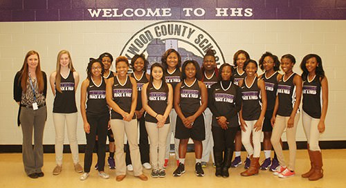 HHS Girls Track Team web