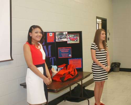 HOSA Career Health Display web