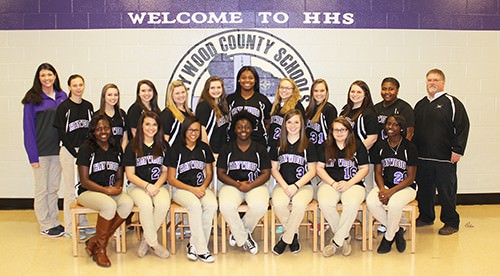 HS softball team web